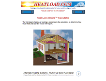Tablet Screenshot of heatload.com